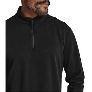 7Diamonds Men’s Core 1/4 Zip Pullover Black Size Small